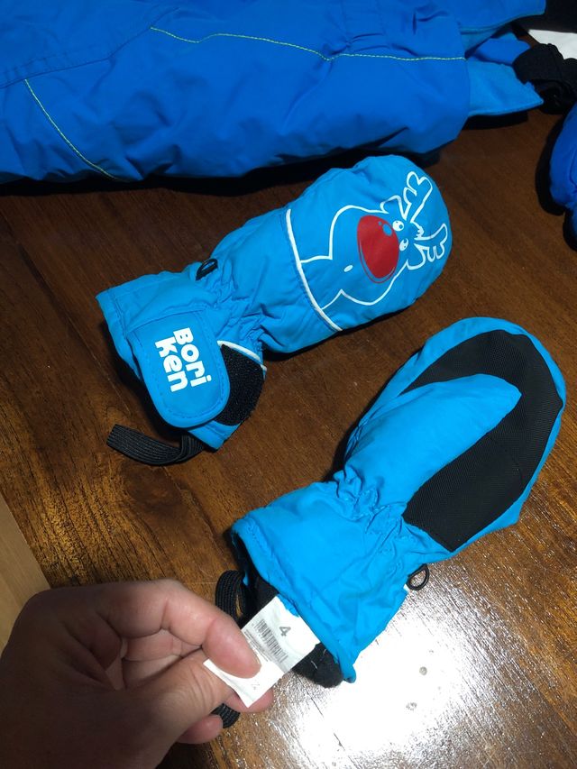 Chaqueton y pantalon ski 3/4 años
