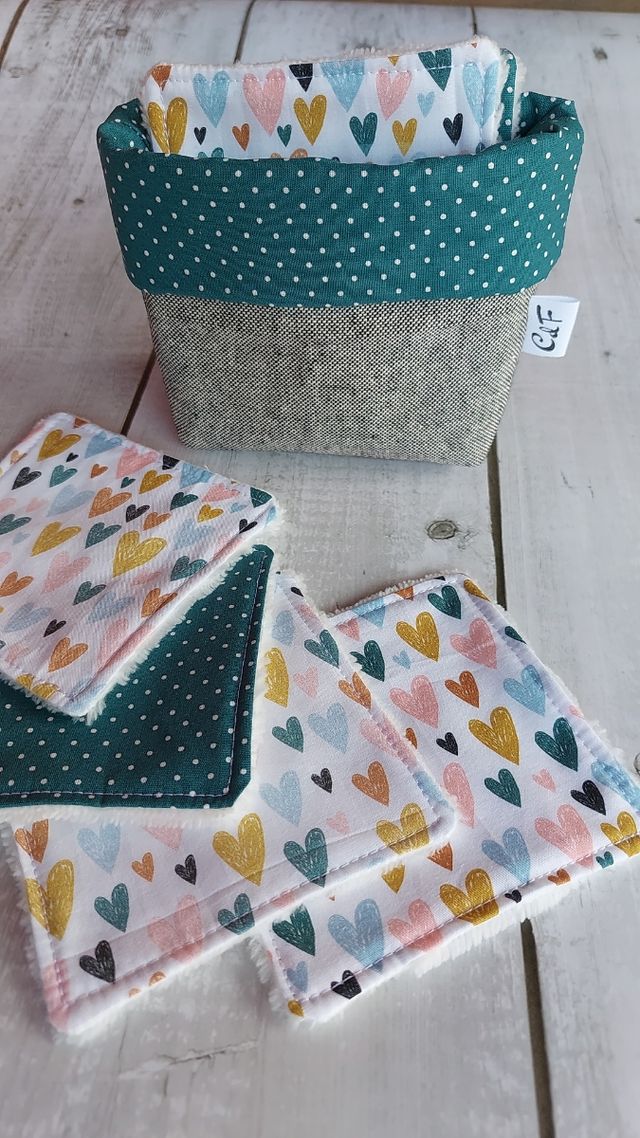 Cesta y Toallitas desmaquillantes personalizable