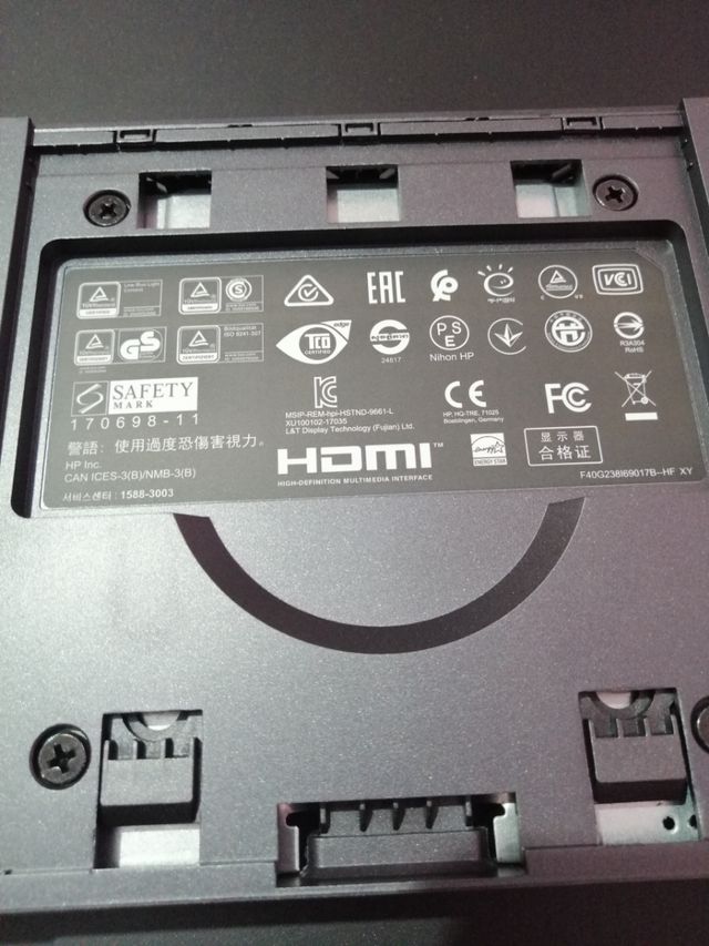 Monitor HP 23.8 pulgadas