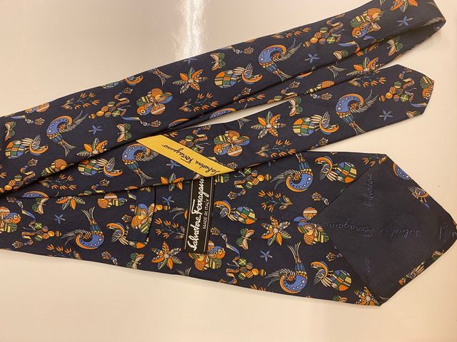 Corbata Ferragamo Original