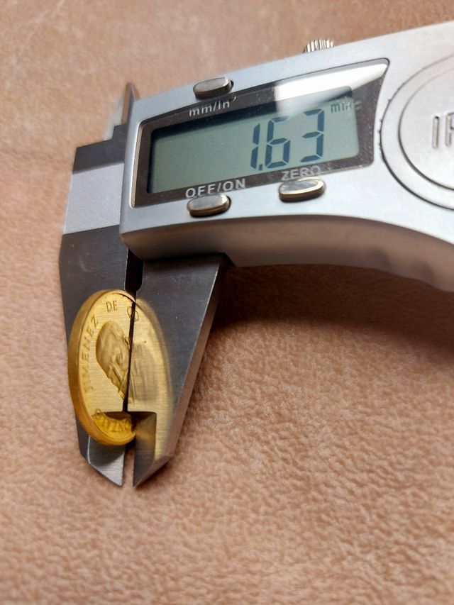 Moneda Española oro 22kl.