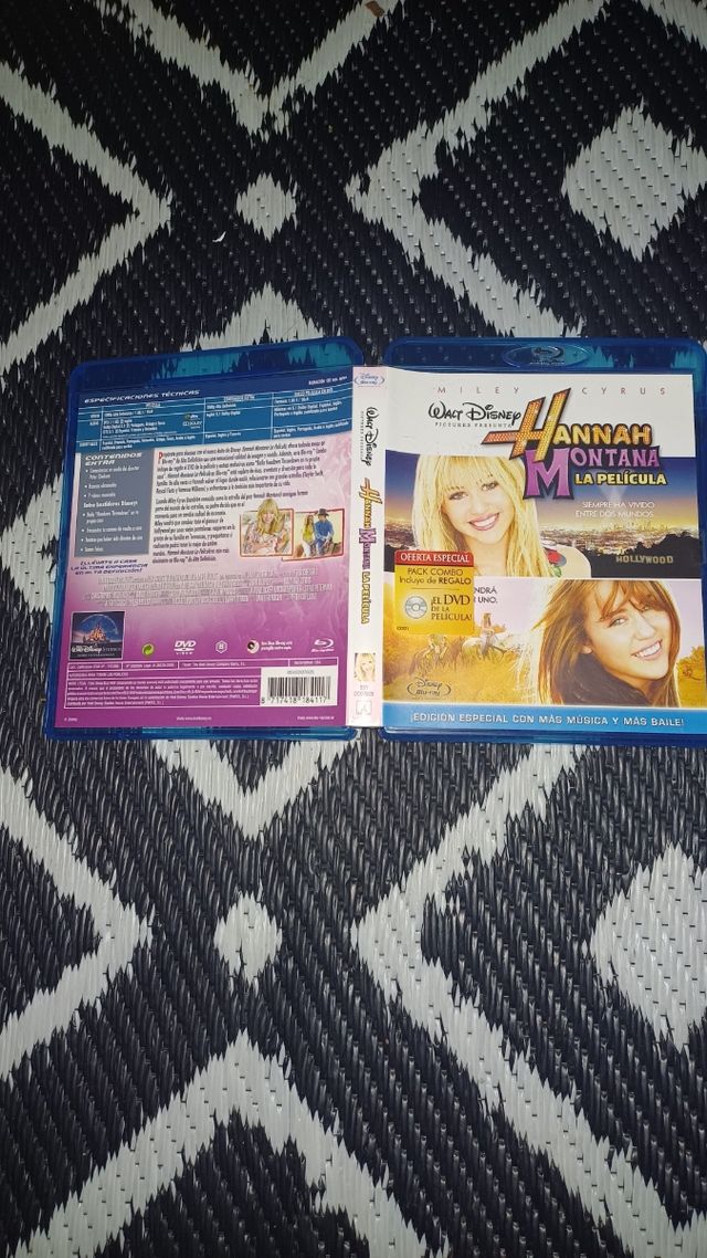 HANNA MONTANA ( LA PELÍCULA ) BLU RAY DESCATALOGAD