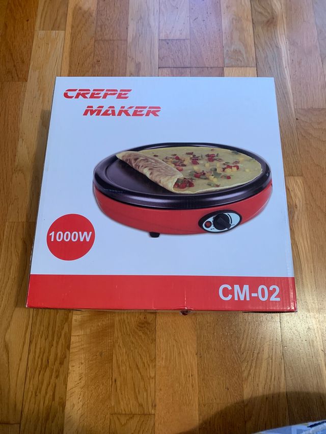 Crepera eléctrica sin estrenar