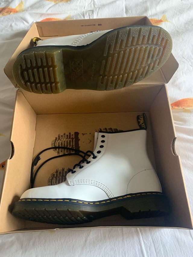 Botas Dr. Martens originales 45 blancas