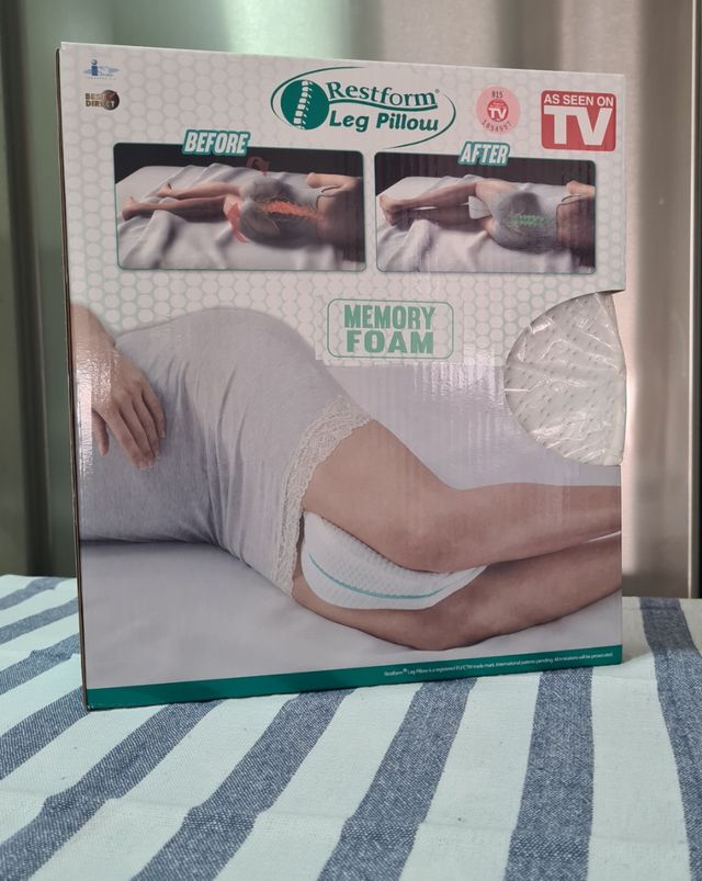 Almohada piernas espuma viscolástica
