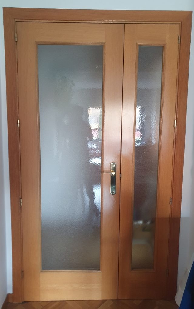 5 Puertas Madera maciza