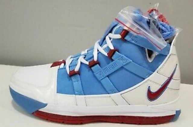 Nike Zoom Lebron III / 3 QS Houston Oilers 44.5eu