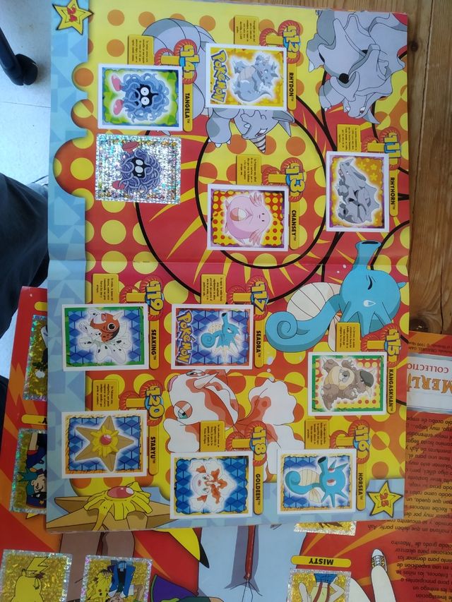 Sticker Album Pokémon 1999
