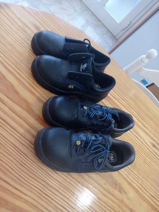 Zapatos seguridad Fal con punta de hierro de segunda mano por 8 EUR en  Palma de Mallorca en WALLAPOP