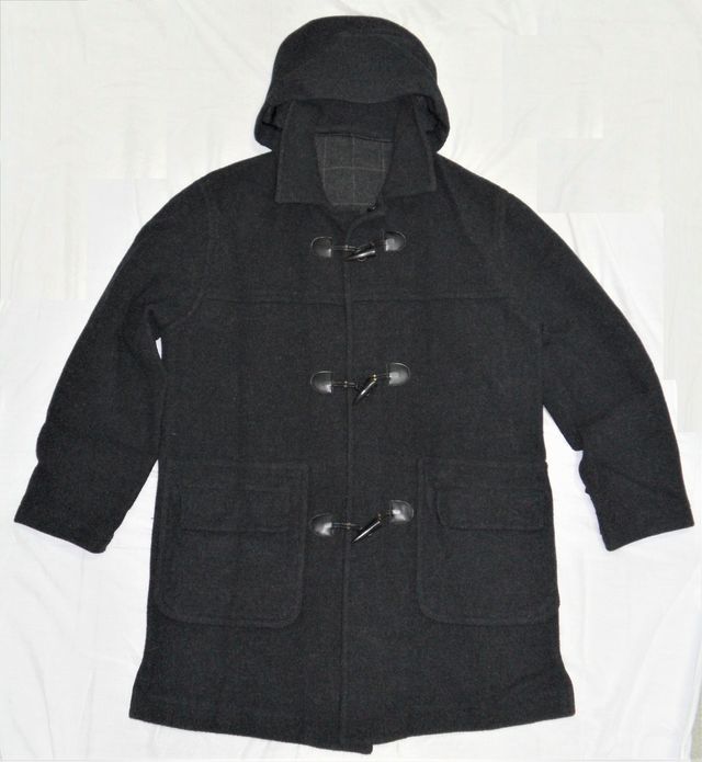 EMIDIO TUCCI.CHAQUETÓN TRENKA LANA GRIS