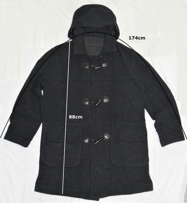 EMIDIO TUCCI.CHAQUETÓN TRENKA LANA GRIS