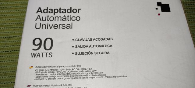adaptador automático Universal portátil