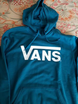 sudadera vans azul