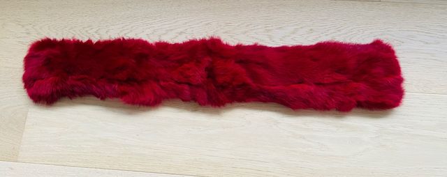 Cuello de zorro natural 100 %