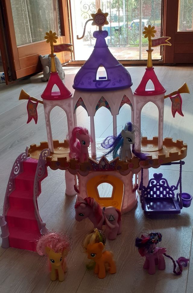 Castello delle principesse MyLittlePony+6LittlePon