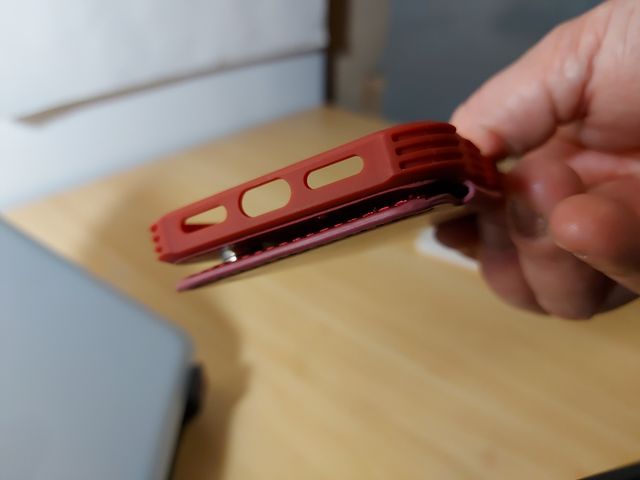 funda cartera IPhone 12 / 12 Pro granate