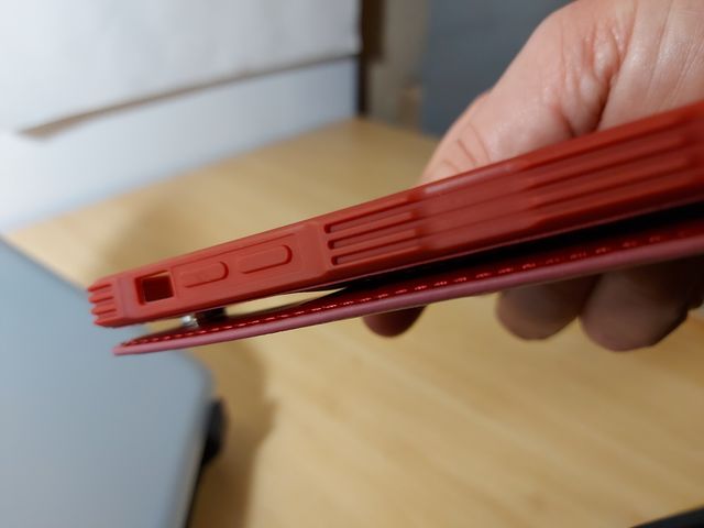 funda cartera IPhone 12 / 12 Pro granate