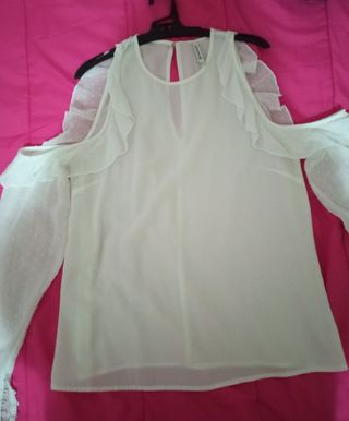 stradivarius-camisa-rayas-hombros-descubiertos – ROPAMUJERMODA.ES