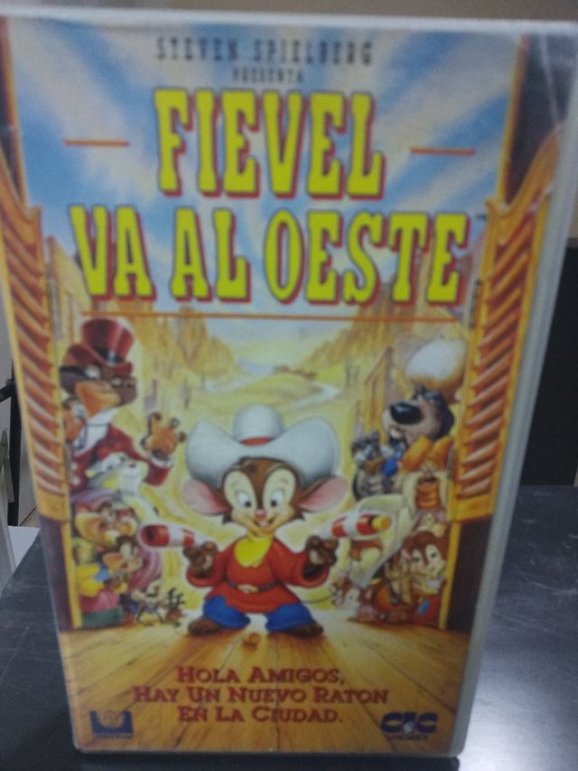 VHS Fievel Va Al Oeste.Oferta 3e