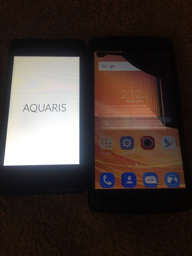 ZTEBlade L5 Plus y Bq aquaris E4