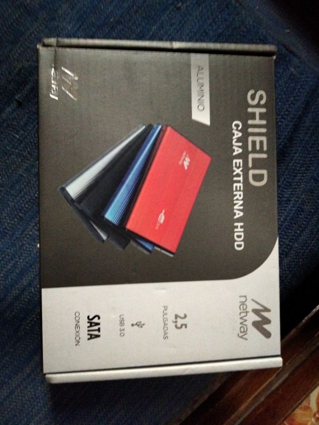 SHIELD caja externa hdd