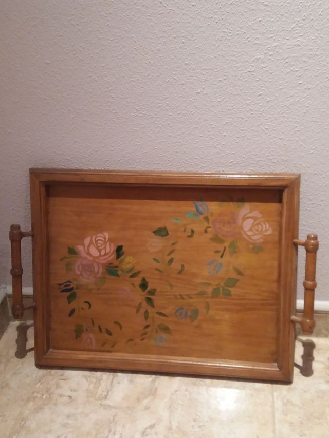 BANDEJA DE MADERA !!