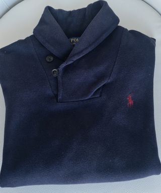 POLO RALPH LAUREN - Sudadera cuello alto hombre S de segunda mano por 40  EUR en Madrid en WALLAPOP