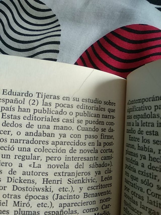 Narrativa Española.  Grandes escritores contemporá