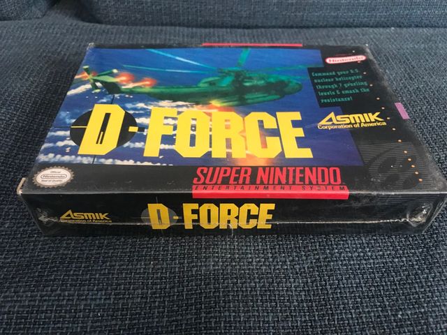 D Force súper nintendo nuevo precintado