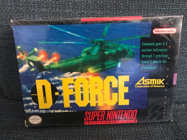D Force súper nintendo nuevo precintado