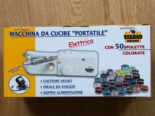 Macchina x cucire portatile