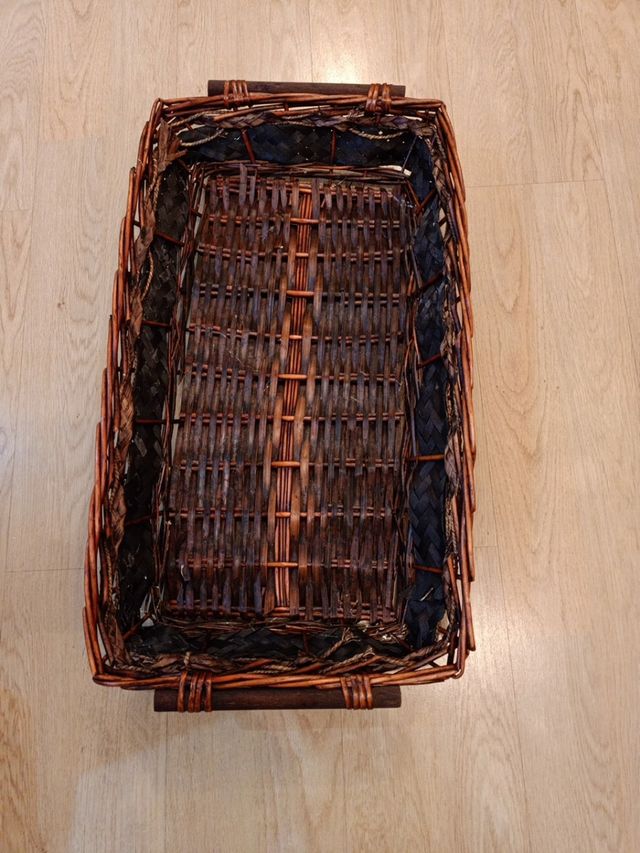 Cesta mimbre de 70x41 cm