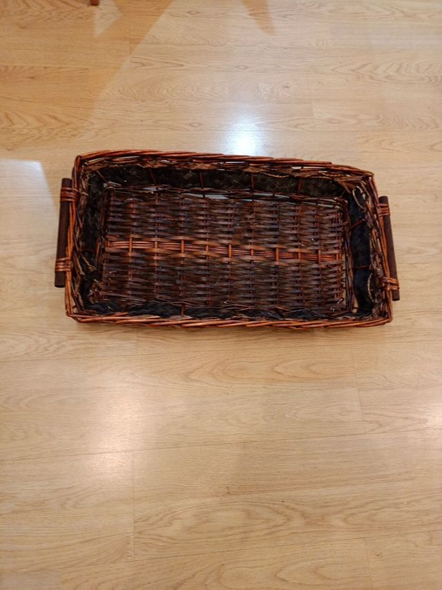 Cesta mimbre de 70x41 cm