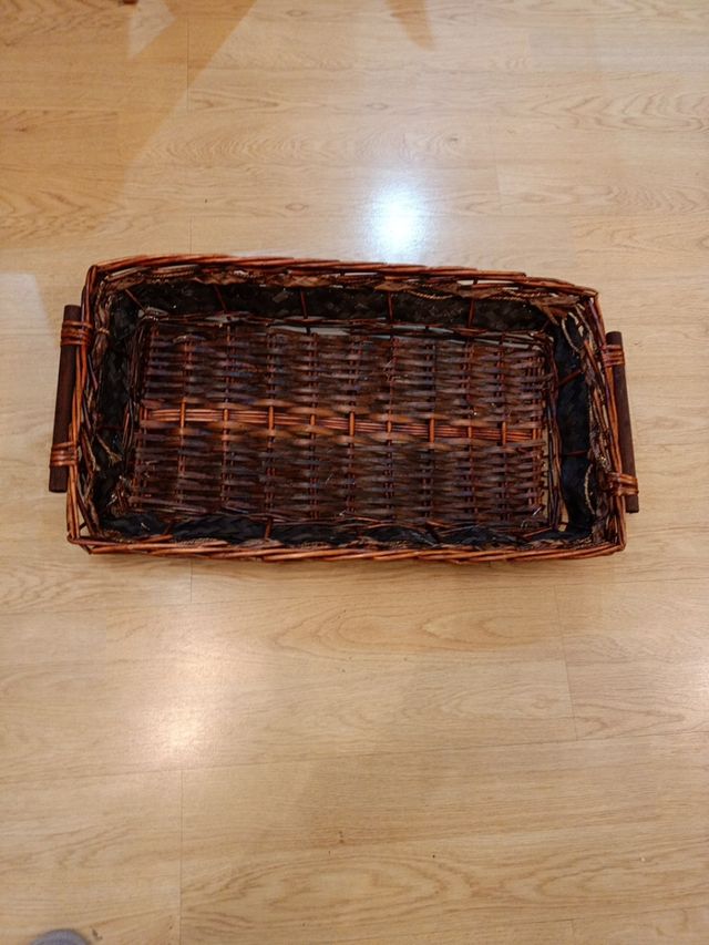 Cesta mimbre de 70x41 cm