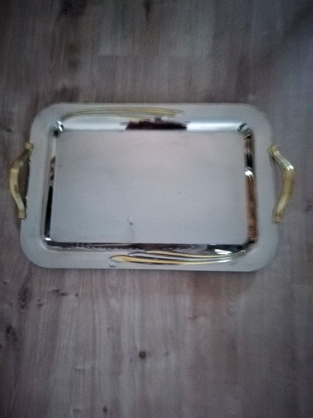 bandeja acero inoxidable