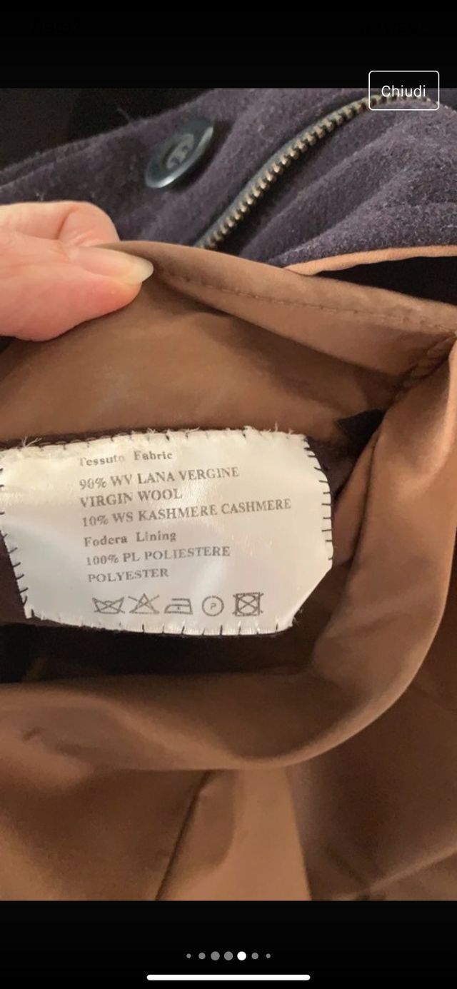 Giacca autunno/inverno uomo