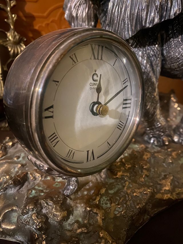 Elefante bronce y plata