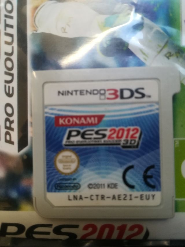 PES 2012 nintendo 3DS