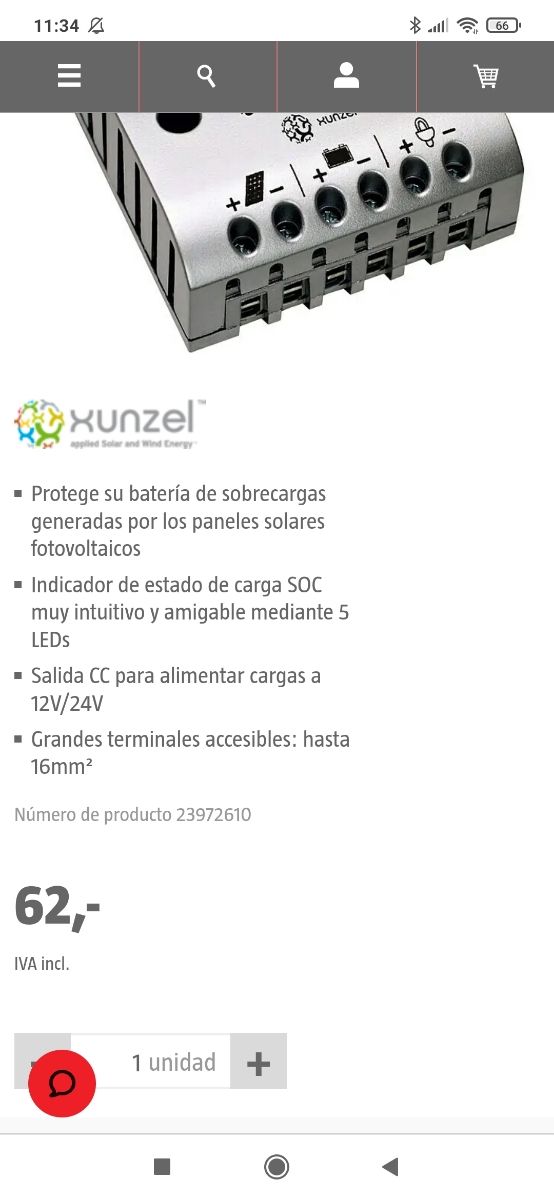 se vende regulador xunzel