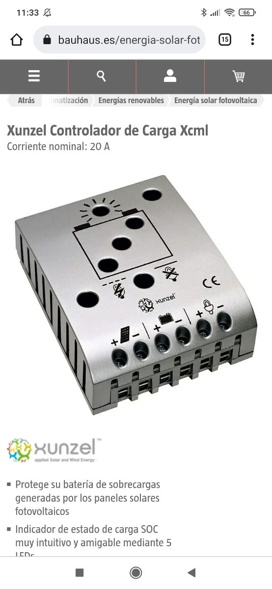 se vende regulador xunzel