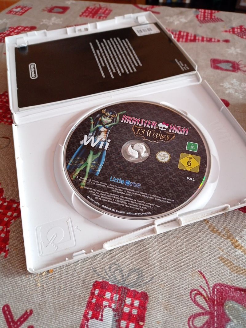 Imagen de Juego Wii. 13 deseos. Monster high