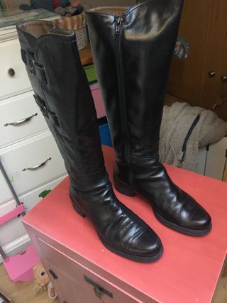 Botas altas piel wonders de segunda mano por 12 EUR en Guadalajara en  WALLAPOP