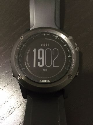 Garmin Fenix 3 Zafiro HR de segunda mano por 200 EUR en Caldes de Montbui  en WALLAPOP