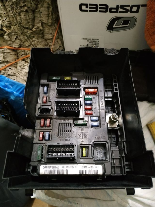 Caja de fusibles de Picasso