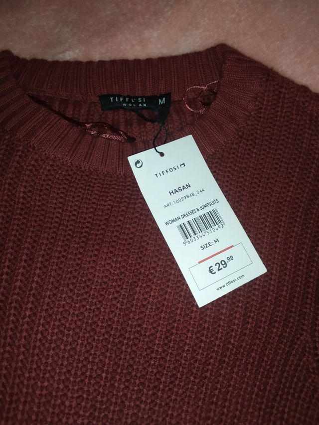 Vestido de punto con botones Talla M ( 40/42)