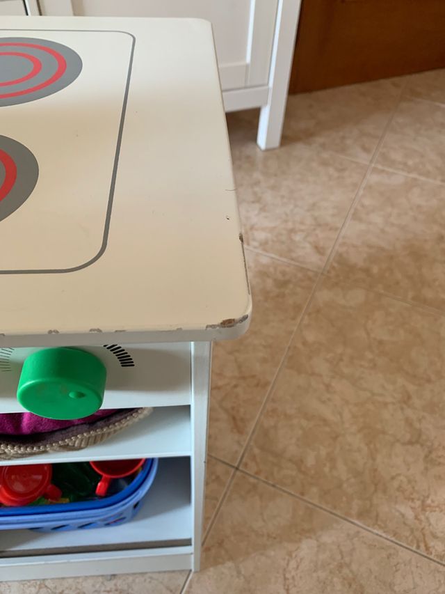 Cocina de juguete con accesorios