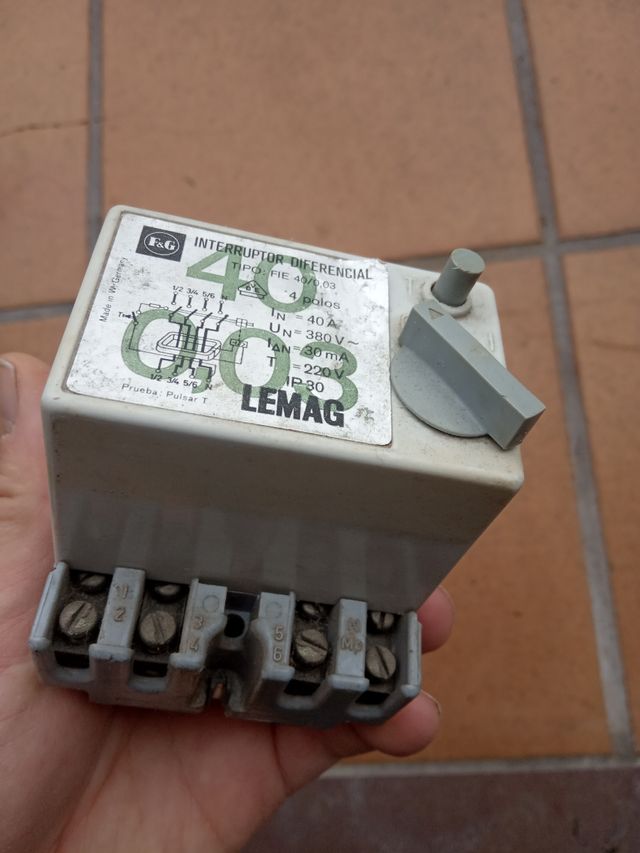 MAGNETOTERMICO TRIFASICO