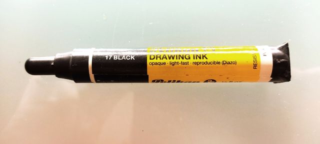 AÑO 1985 TINTA CHINA PELIKAN