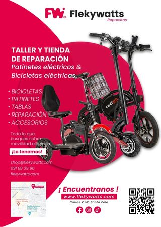 Tienda taller patinetes eléctricos Santa Pola de segunda mano por 20 EUR en  Santa Pola en WALLAPOP
