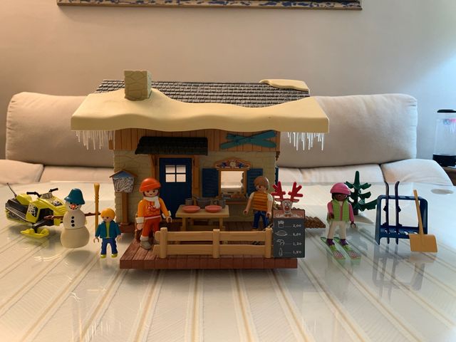 Estación de esquí playmobil